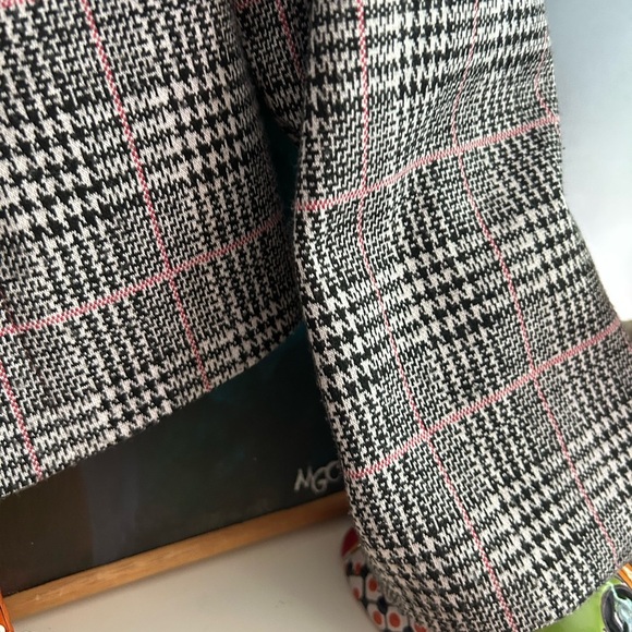 Nine West Black and White Checkered Blazer 8 - Picture 16 of 16
